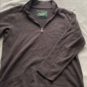 brown eddie bauer shirt